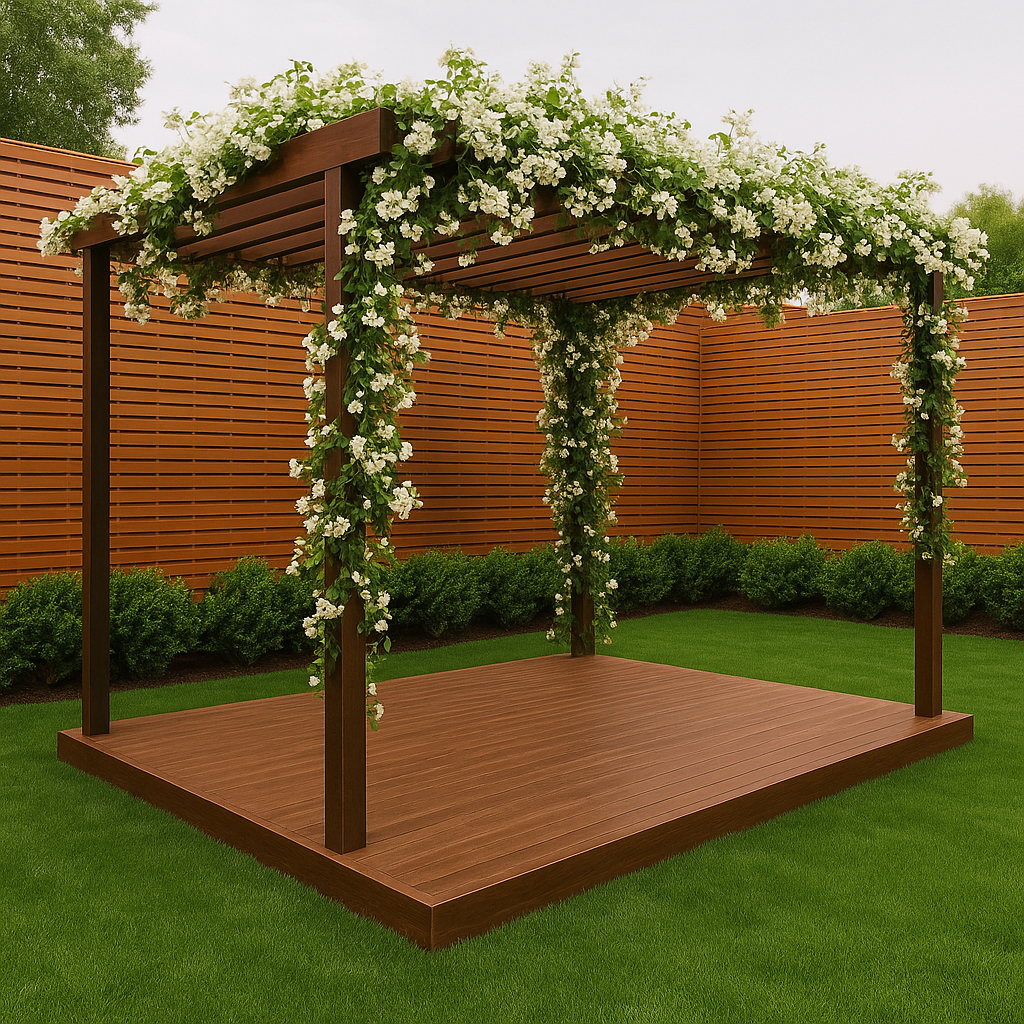 برجولات خشبية