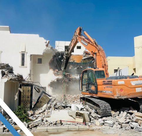 مقاول هدم مباني الاحساء الشرقية هدم المباني