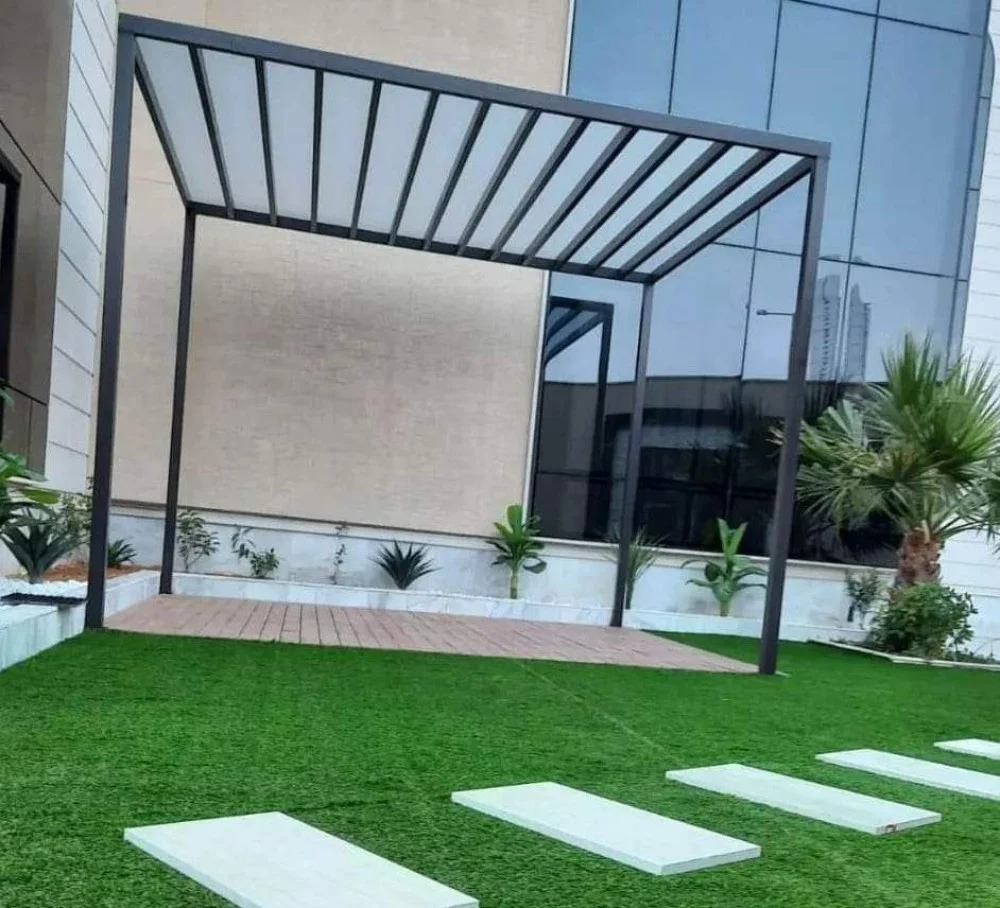 جلسات برجولات خارجية أنواع البرجولات الخارجية